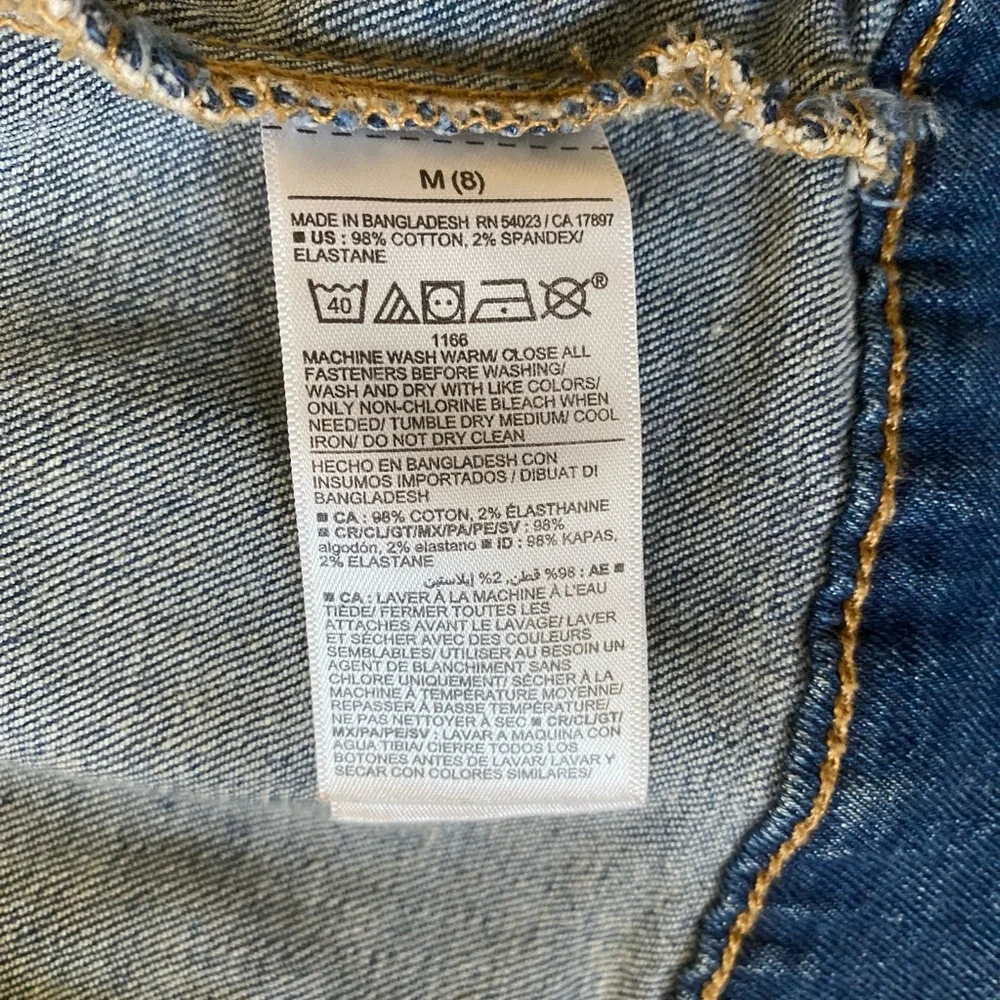 Old Navy Kids Classic Blue Jean Jacket Timeless Design